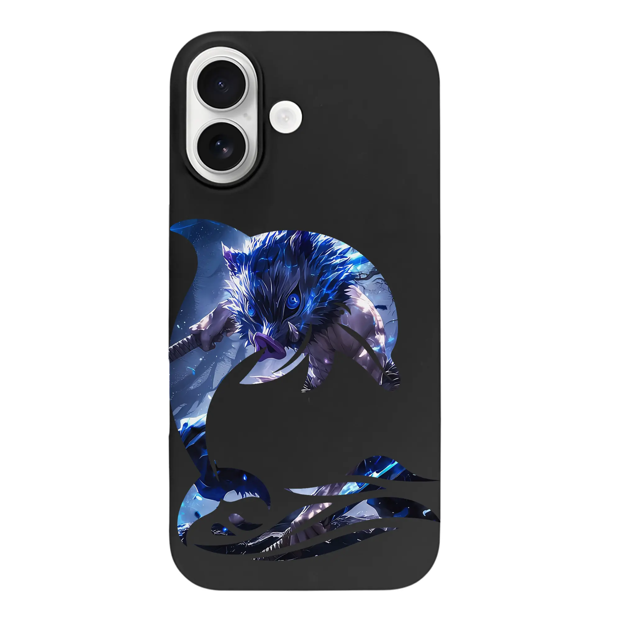 鬼滅の刃 グッズ,嘴平 伊之助 - iPhone 17 シリーズ シリコンケース 薄型 耐衝撃 指紋防止 ソフトタッチカバー 精密フィット 傷防止 保護ケース iPhone 17/17 Air/17 Pro/17 Pro Max 対応